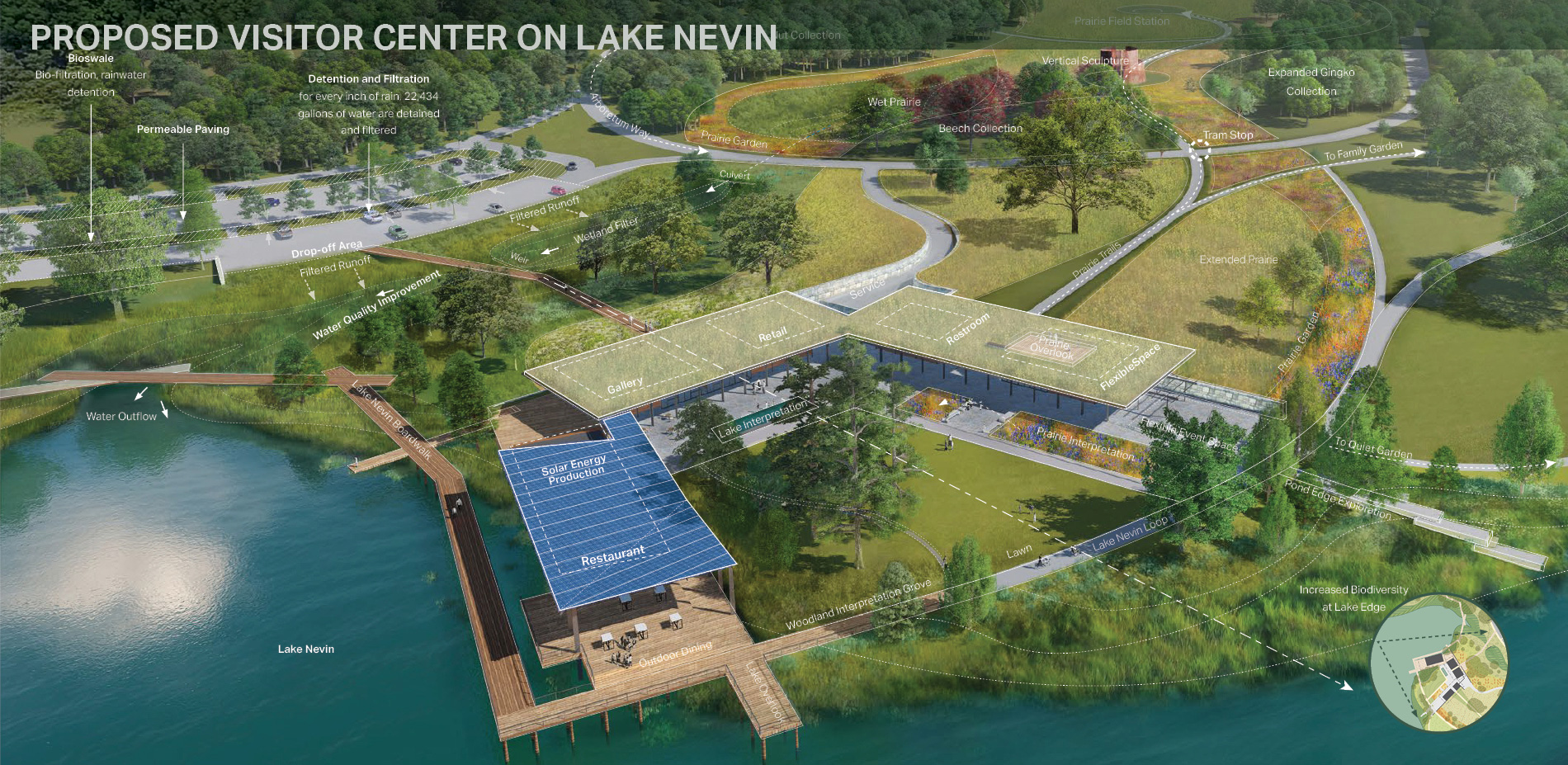  Proposed Visitor Center on Lake Nevin