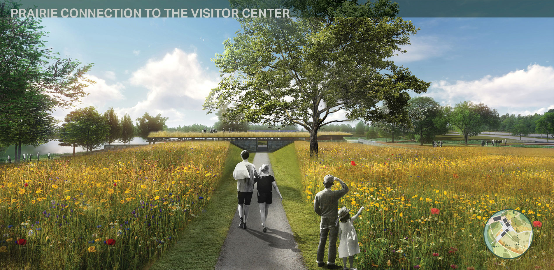 Prairie Connection to the Visitor Center