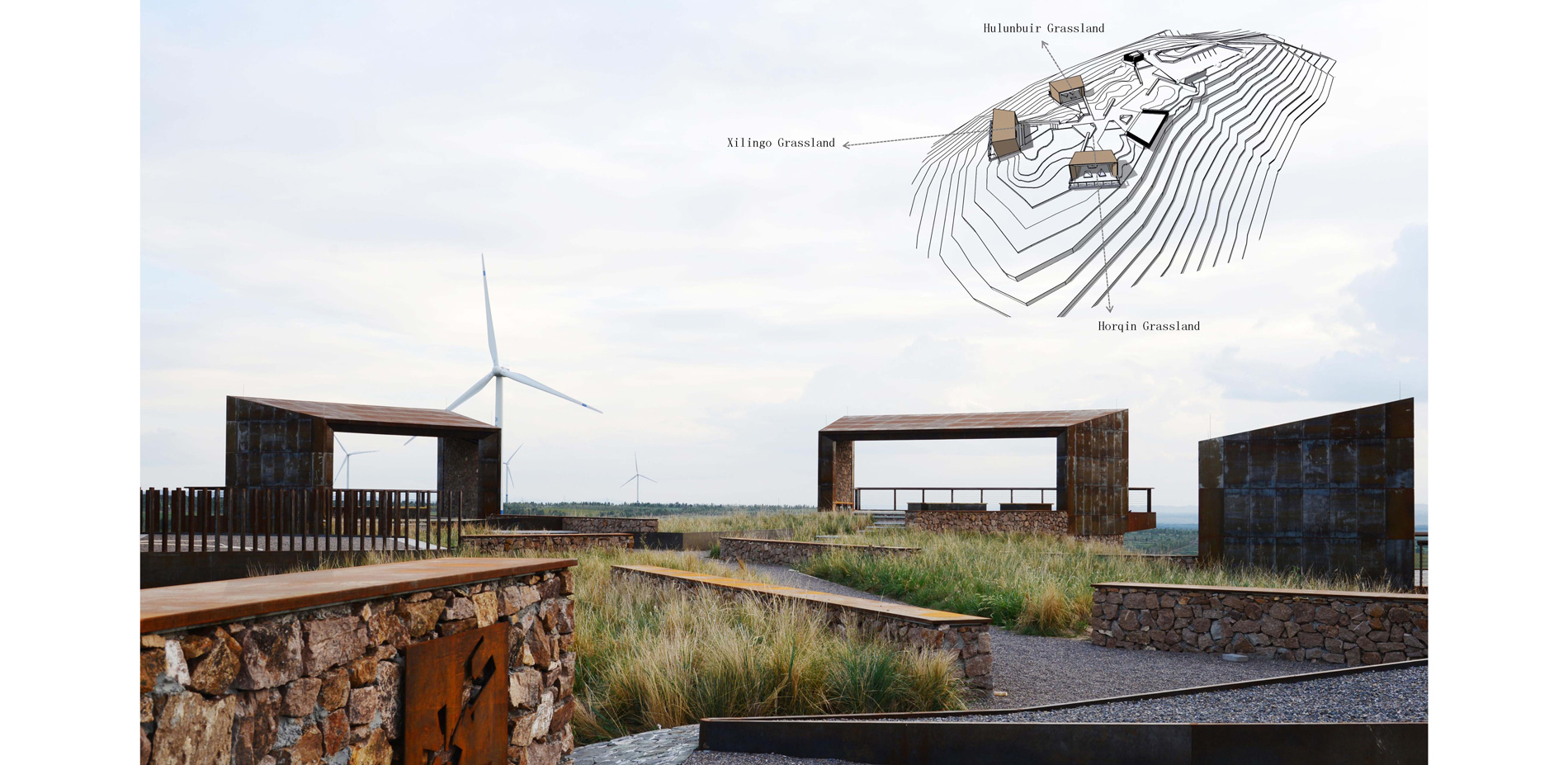 Concept of Viewing Pavilion Design