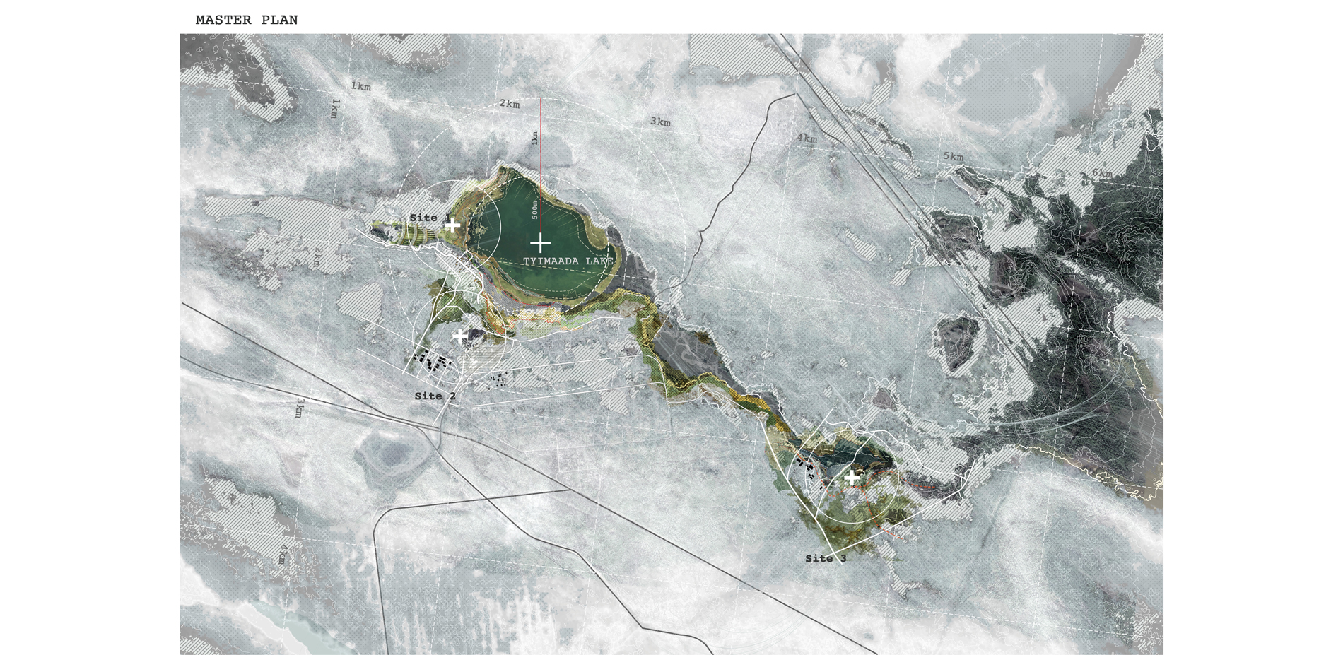 Master Plan of the Study Site on the Tyimaada Terrace