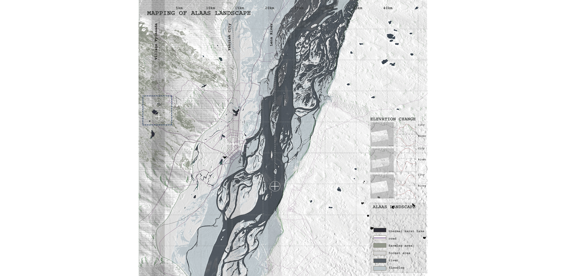 Regional Context of Alaas Landscape in Yakutsk