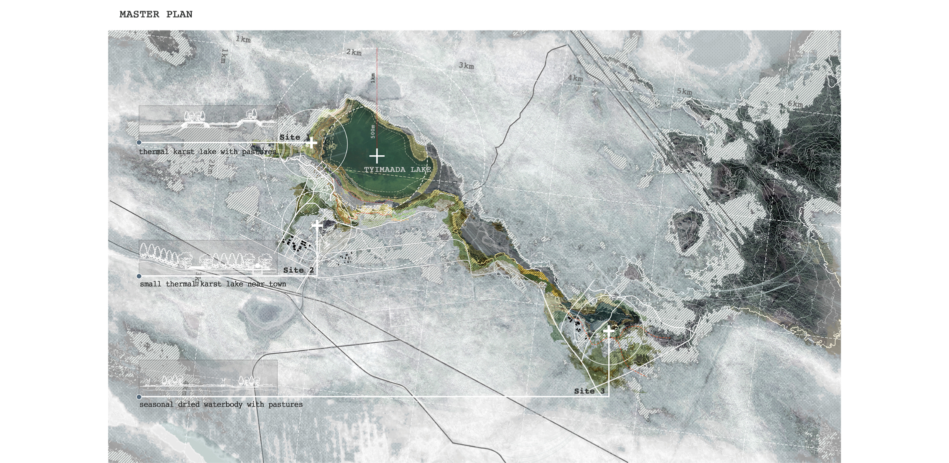 Master Plan of the Study Site on the Tyimaada Terrace