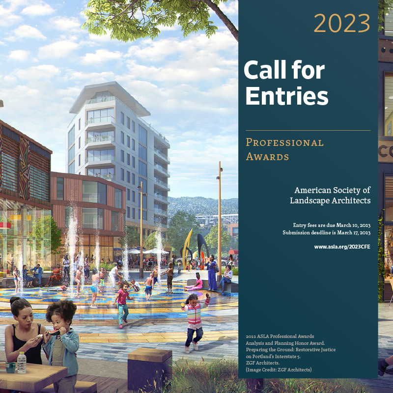 ASLA 2023 Call for Entries