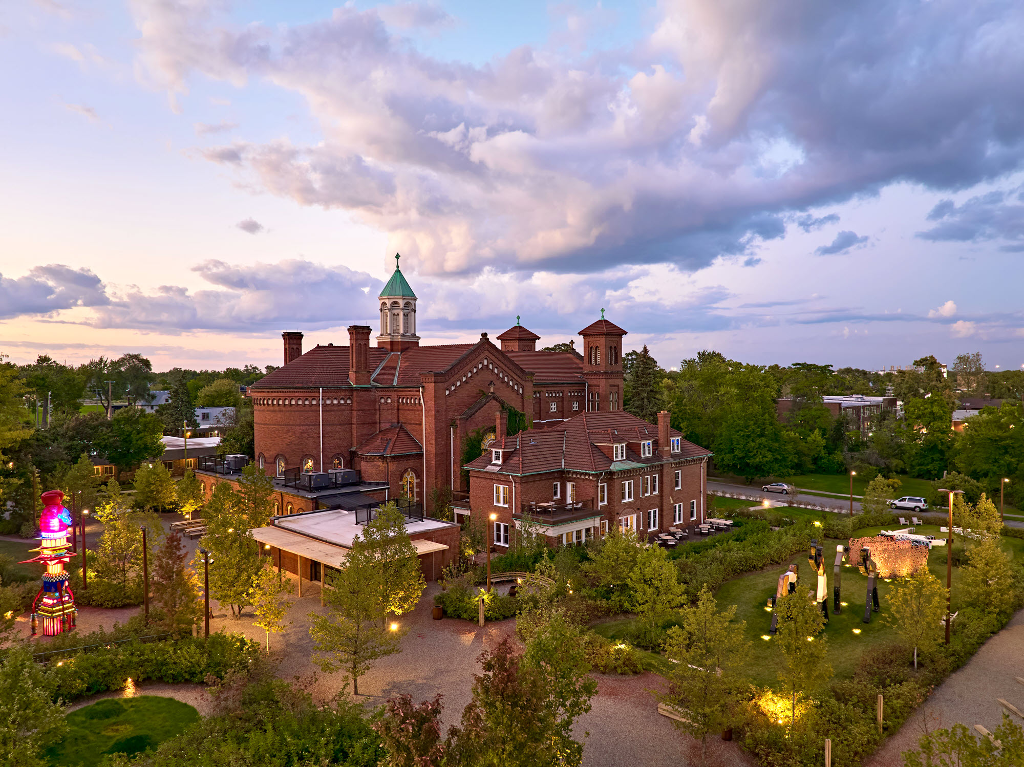 Dusk Aerial
