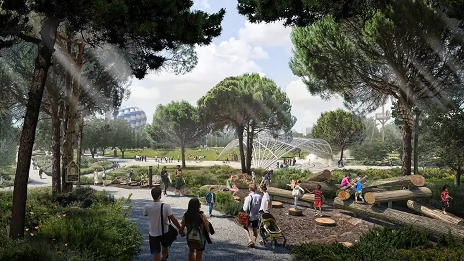 Ellinikon Metropolitan Park, Athens, Greece / © Sasaki Associates, Inc.