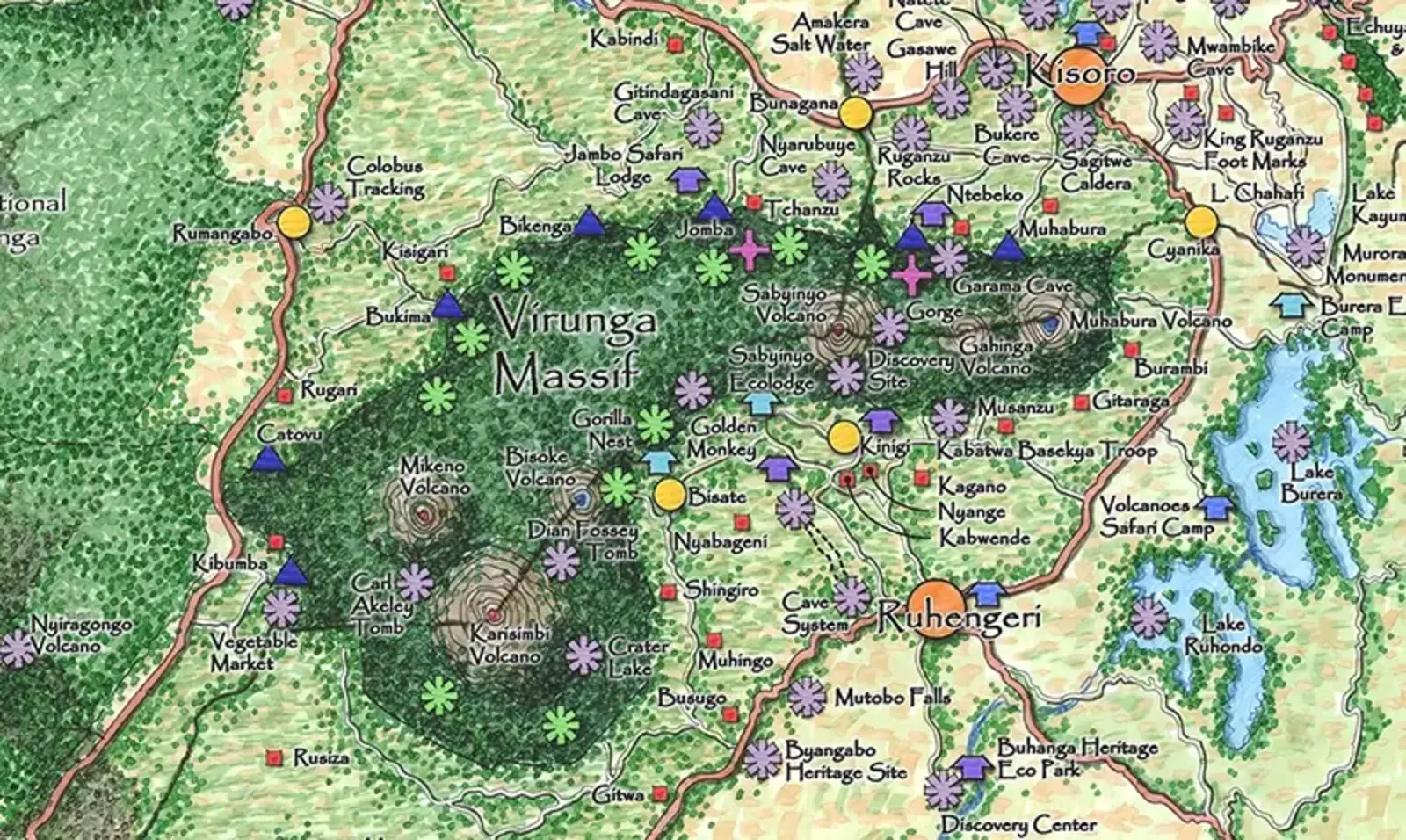 Virunga Massif integrated master plan / HM Design