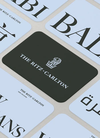 Ritz Carlton's new brand / Under Consideration 