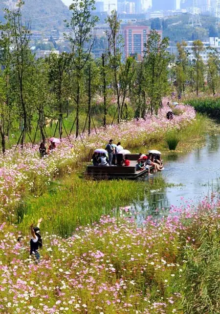 ASLA 2015 Professional Genera Design Honor Award. Liupanshui Minghu Wetland Park / Turenscape