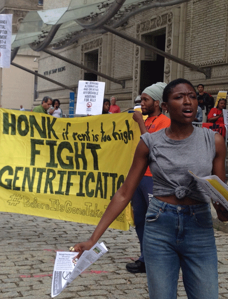 Brooklyn anti-gentrification activists / Kirra magazine 