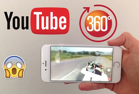 YouTube 360 on mobile / YouTube 