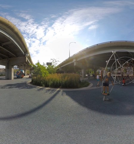 Underpass Park in Virtual Reality / ASLA 