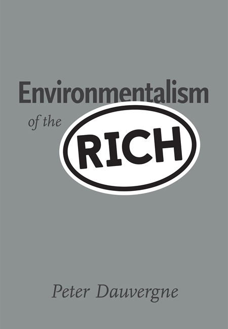 Environmentalism of the Rich / MIT Press