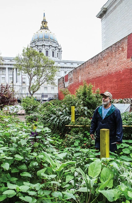 Please touch community garden / Ekevara Kitpowsong, for S.F. Examiner