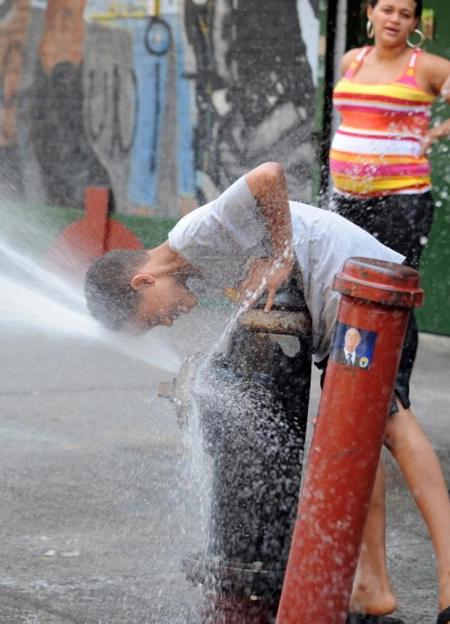 Heatwave in New York City / NY Daily News 