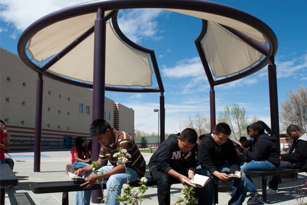 Harrington Elementary's outdoor classroom image: Michelle Burdis