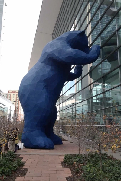 The Colorado Convention Center's Blue Bear image: Jules Bruck