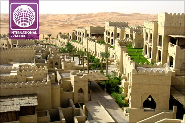 At Qasr Al Sarab, a five star destination resort in the Empty Quarter, the Tourism Development and Investment Company (TDIC) managed a South African designer, a Saudi Arabian landscape subcontractor, thirty other contractors and suppliers as well as overseeing the transition to permanent maintenance to achieve this result.  image: Edward Flaherty