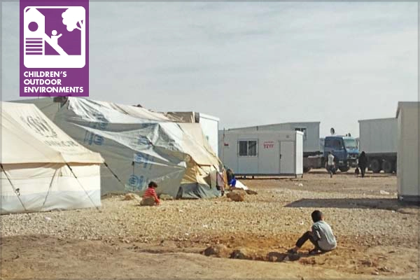 The Al-Za’atari refugee camp in Jordan; the picture illustrates the living condition in the camp. January 2014. image: Malda Takieddine