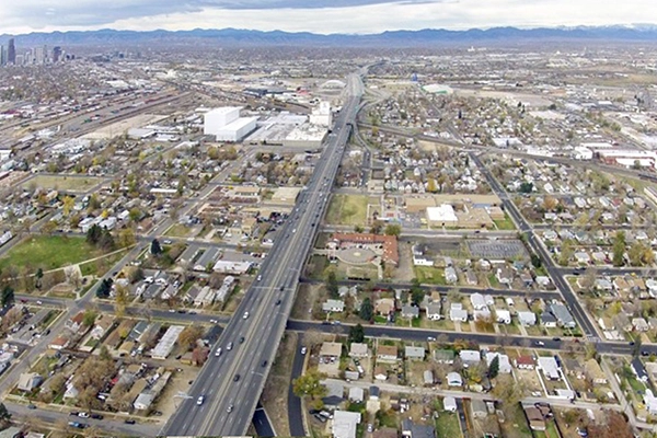 I-70 East as it is today  Image: Colorado Department of Transportation)
