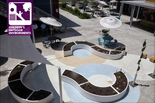 One of The Kitchen Community's Learning Gardens image: The Kitchen Community