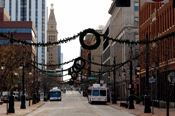 Denver's free Sixteenth Street Shuttle image: Alexandra Hay