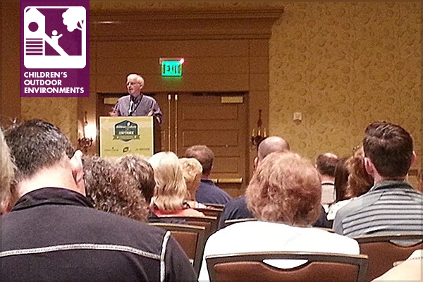 Richard Louv describes new directions for bringing nature to children in cities.   image: Lisa Horne, ASLA