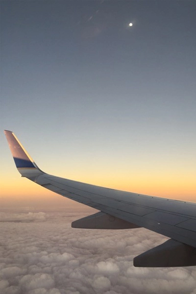 Sunset and moonrise image: Lisa Bailey