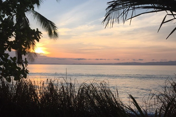 Sunrise on the Osa Peninsula, Costa Rica image: Lisa Bailey