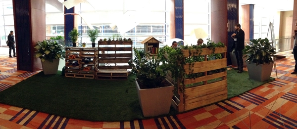 An Age-Friendly Public Space! parklet, sponsored and created by AARP and Alta Planning + Design image: Deborah Steinberg