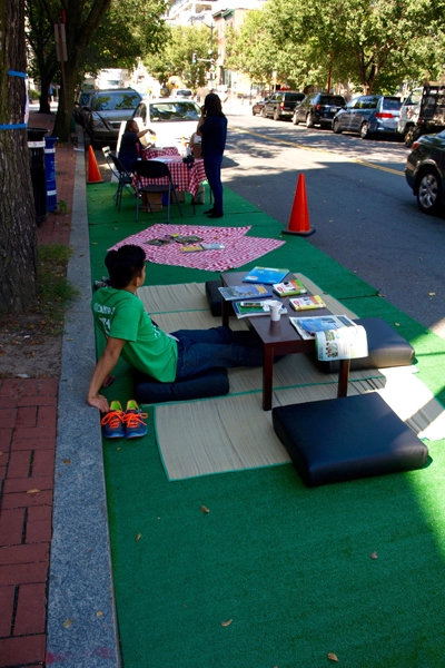 The Mayor's Office on Asian and Pacific Islander Affairs' parklet image: Alexandra Hay