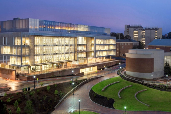 University of North Carolina, Bell Tower Development image: courtesy of Hoerr Schaudt