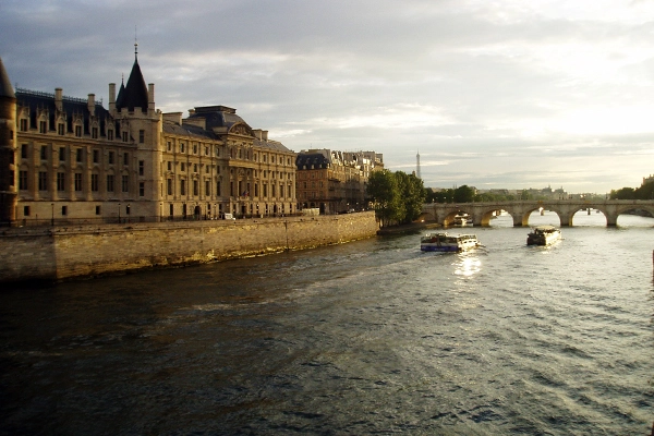 On the Seine in Paris image: Kaitlyn Hay
