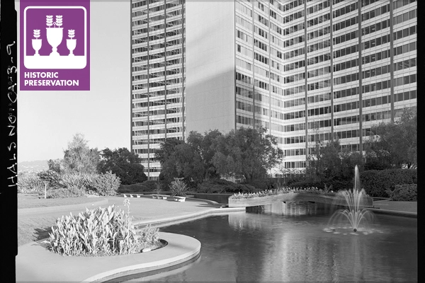 Kaiser Center, Oakland, Alameda County, California image: Library of Congress, Prints and Photographs Division, HALS CA-3-9