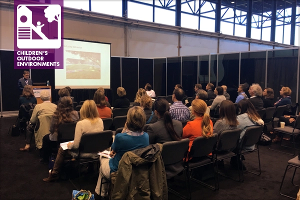 Educational presentations at the Children's Outdoor Environments PPN meeting. image: Chad Kennedy