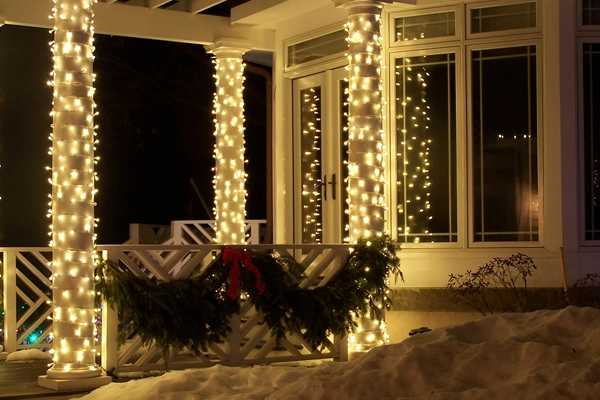 Lighted gazebo image: Reinders, Inc.