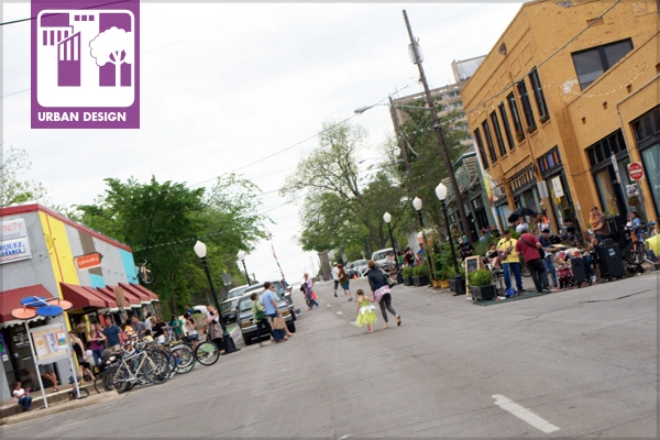 The first Better Block project in Dallas, Texas 2010 image: Jason Roberts