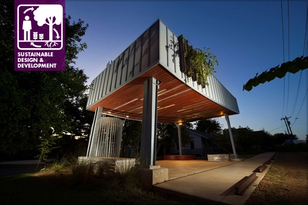 Figure 1: Green Roof at Oktibbeha Heritage Museum image: Megan Bean