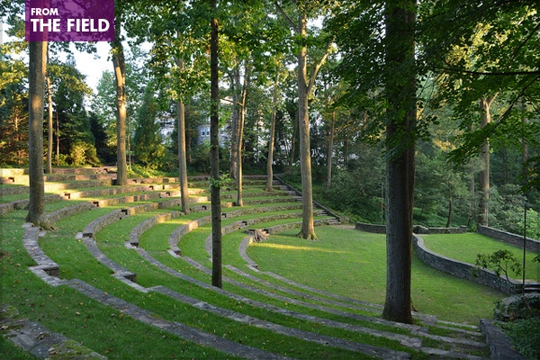 Scott Outdoor Amphitheater, Swarthmore College image: Simon via Flickr