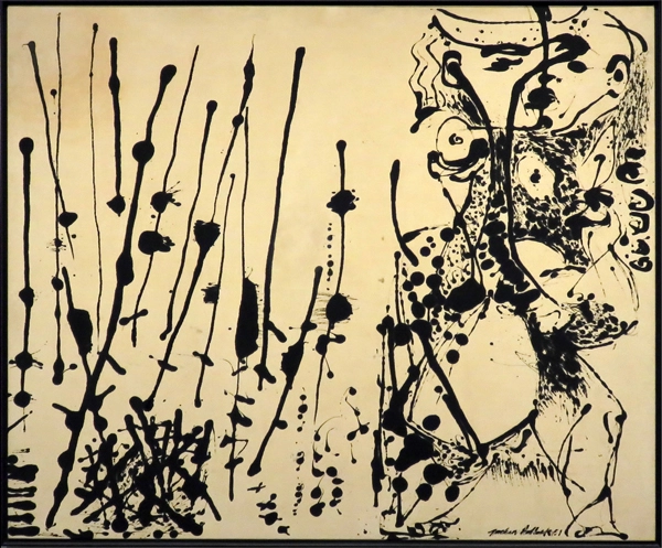 Figure 2: Number 7, 1951, by Jackson Pollock image: David Hopman