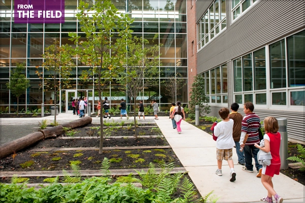 Manassas Park Elementary School Landscape – 2011 General Design Honor Award Winner image: Siteworks