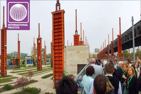 Technical tour at Parco Dora, Turin image: Chih-Wei GV Chang