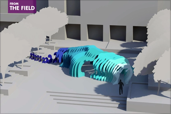 Peritoneum computer model – 2012 Award of Excellence Winner for Student Collaboration image: Tim Trumble and Anna Christy