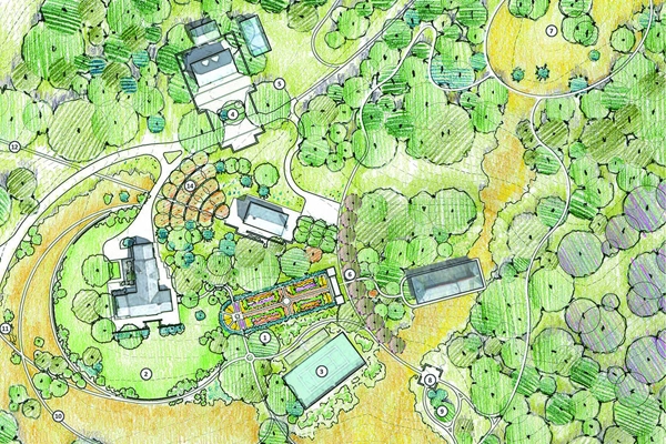 A Landscape Legacy - Master Planning a Cultural Landscape for Future Generations at Overlook Farm - 2015 Honor Award Winner, Analysis & Planning Category image: Nelson Byrd Woltz Landscape Architects