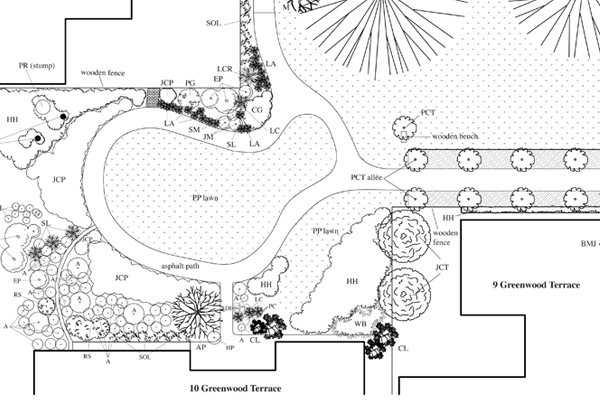 Site plan, Greenwood Common, Berkeley, CA image: UC Berkeley students Maryell Abella, Danielle Chan, Da Hyi Ku, and Andrew Saephan
