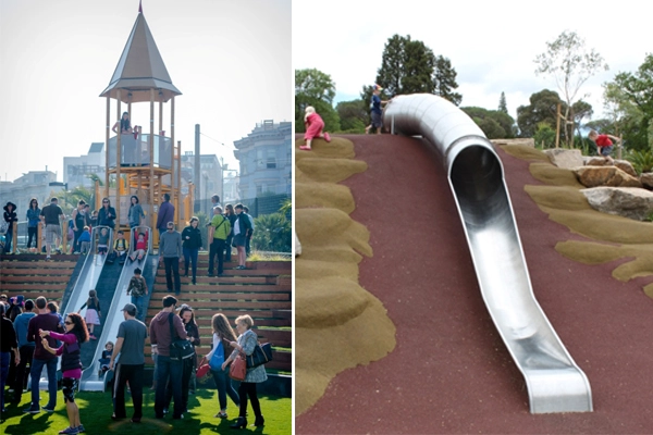 Joe DiMaggio Park, San Francisco image: Miracle Play Systems