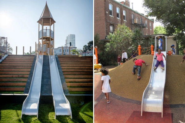 Joe DiMaggio Park, San Francisco image: Miracle Play Systems