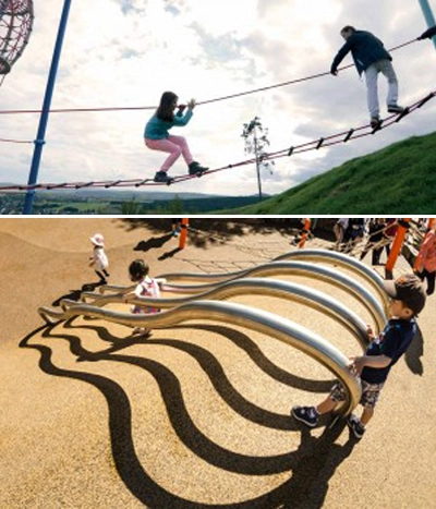 Lafayette Park, San Francisco image: Miracle Play Systems / Miller Company Landscape Architects