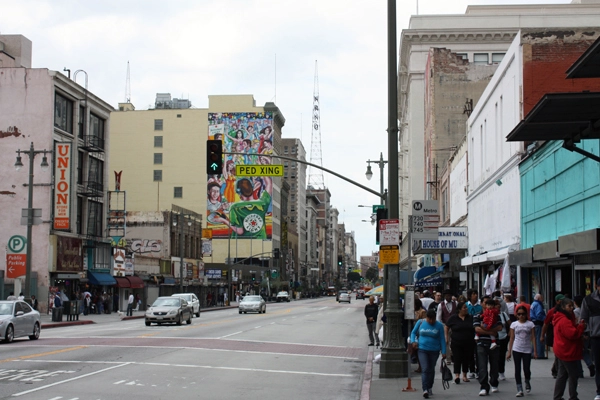 Figure.6 Historic District in Downtown Los Angeles, CA image: Taner R. Ozdil, 2011