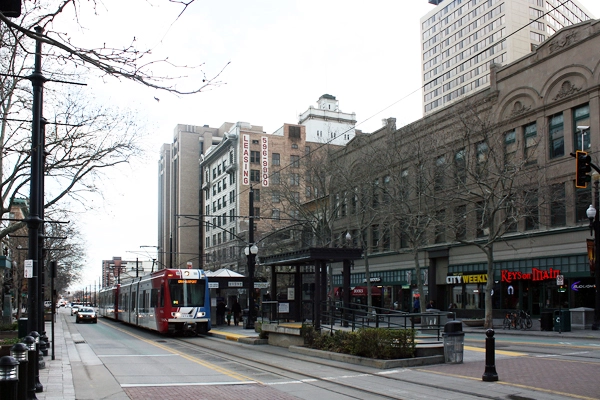 Figure.8 Downtown Salt Lake City, UT image: Taner R. Ozdil, 2016