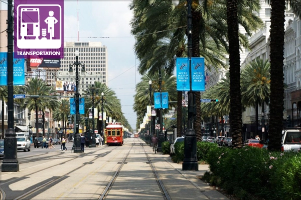 Canal Street in New Orleans image: Alexandra Hay